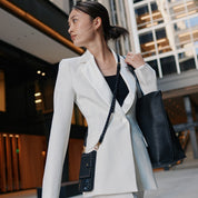 Nicole MagSafe Charging Crossbody Bandolier - Black/Gold