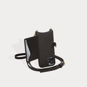 Mila MagSafe Charging Crossbody Bandolier - Black/Gold