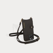 Mila MagSafe Charging Crossbody Bandolier - Black/Gold