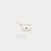 Avery AirPods Clip-On Pouch - Creme/Gold