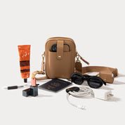 Dillon Bag - Tan/Gold