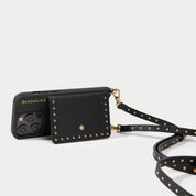 Nicole MagSafe Charging Crossbody Bandolier - Black/Gold