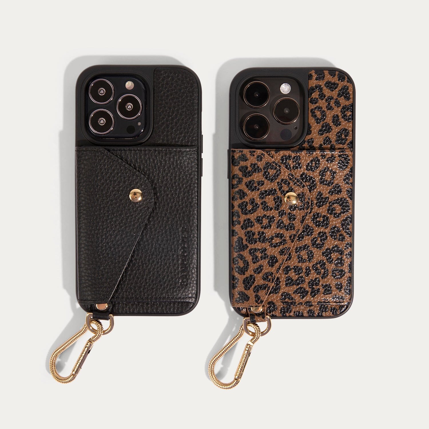 Ryder Carabiner - Dark Leopard/Gold