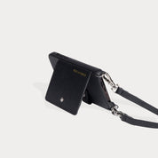 Mila MagSafe Charging Crossbody Bandolier - Black/Silver