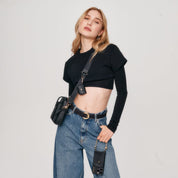 Dillon Bag - Black/Gold