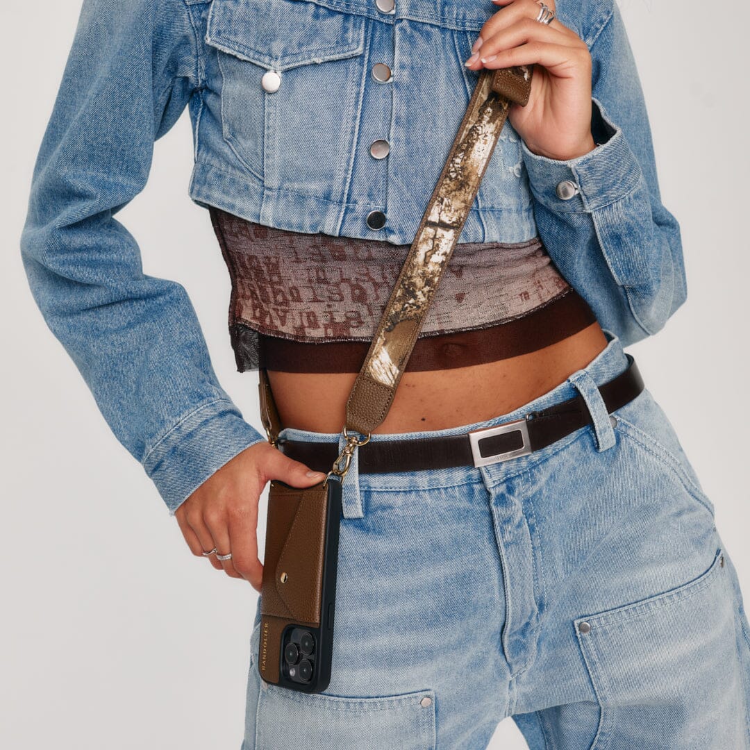 Kimberly Adjustable Crossbody Bandolier - Realtree/Gold