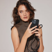 Mila MagSafe Charging Crossbody Bandolier - Black/Gold