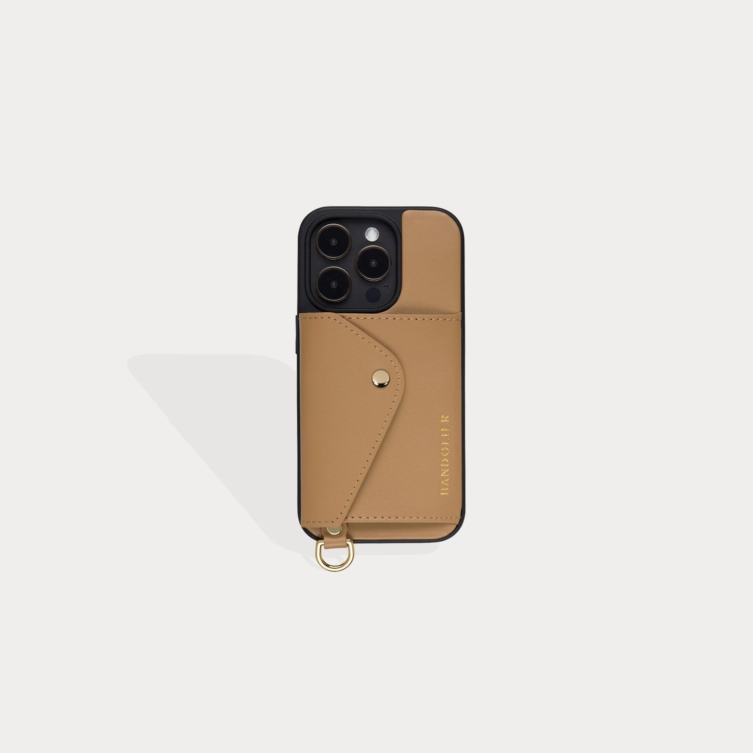 Ryder Carabiner - Tan/Gold