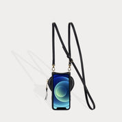 Willa Heart Crossbody Bandolier - Black/Gold