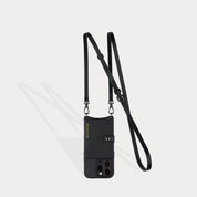 Mila MagSafe Charging Crossbody Bandolier - Black/Pewter
