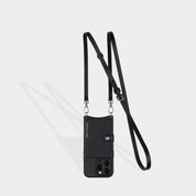 Mila MagSafe Charging Crossbody Bandolier - Black/Silver
