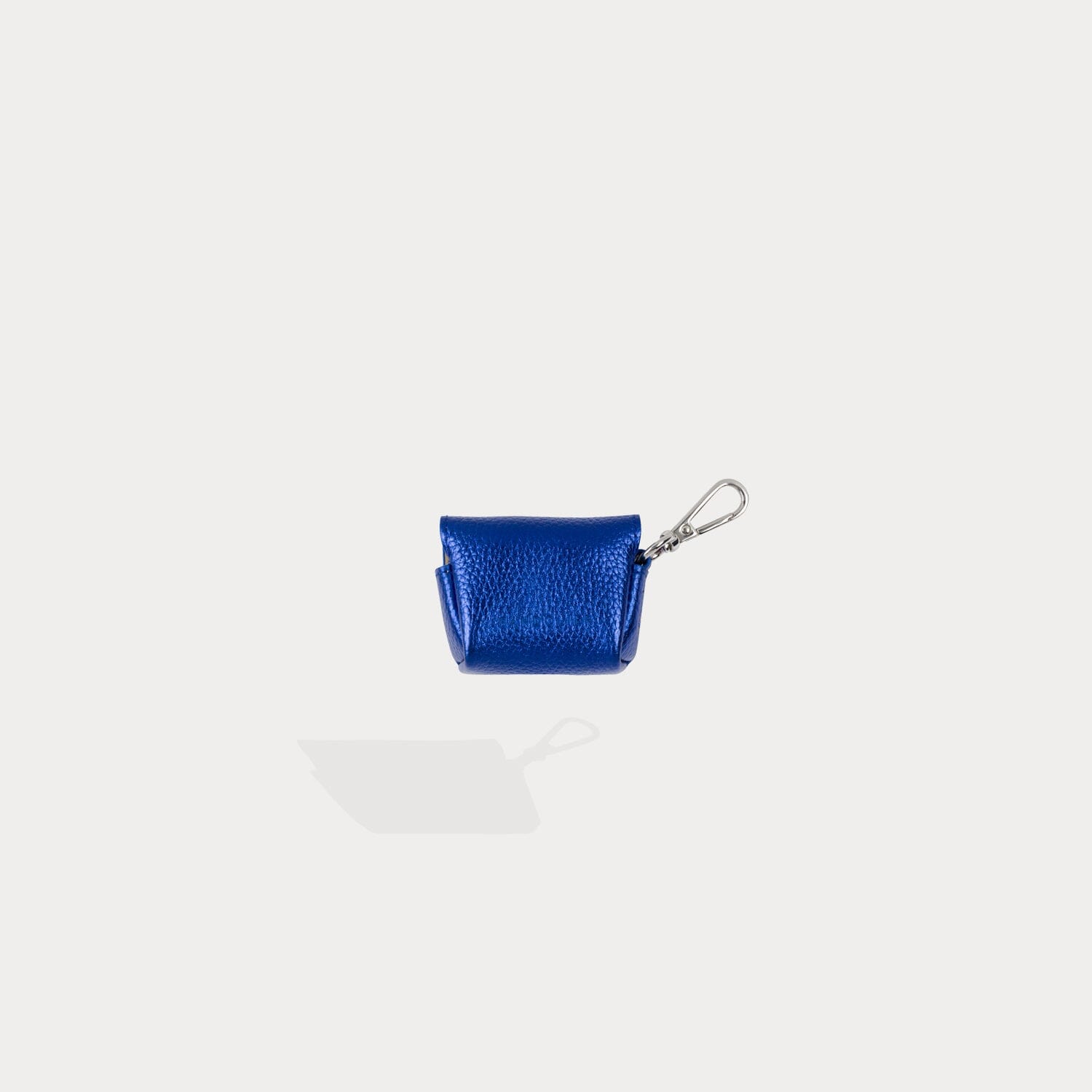 Avery AirPod Clip-On Pouch - Metallic Blue/Silver