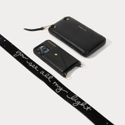 Alanis Rhinestone Expanded Set - Black/Gold