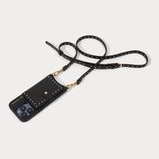 Nicole MagSafe Charging Crossbody Bandolier - Black/Gold