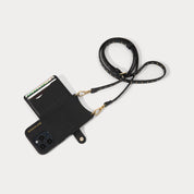 Nicole MagSafe Charging Crossbody Bandolier - Black/Gold