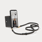 Nicole MagSafe Charging Crossbody Bandolier - Black/Gold