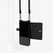 Mila MagSafe Charging Crossbody Bandolier - Black/Gold