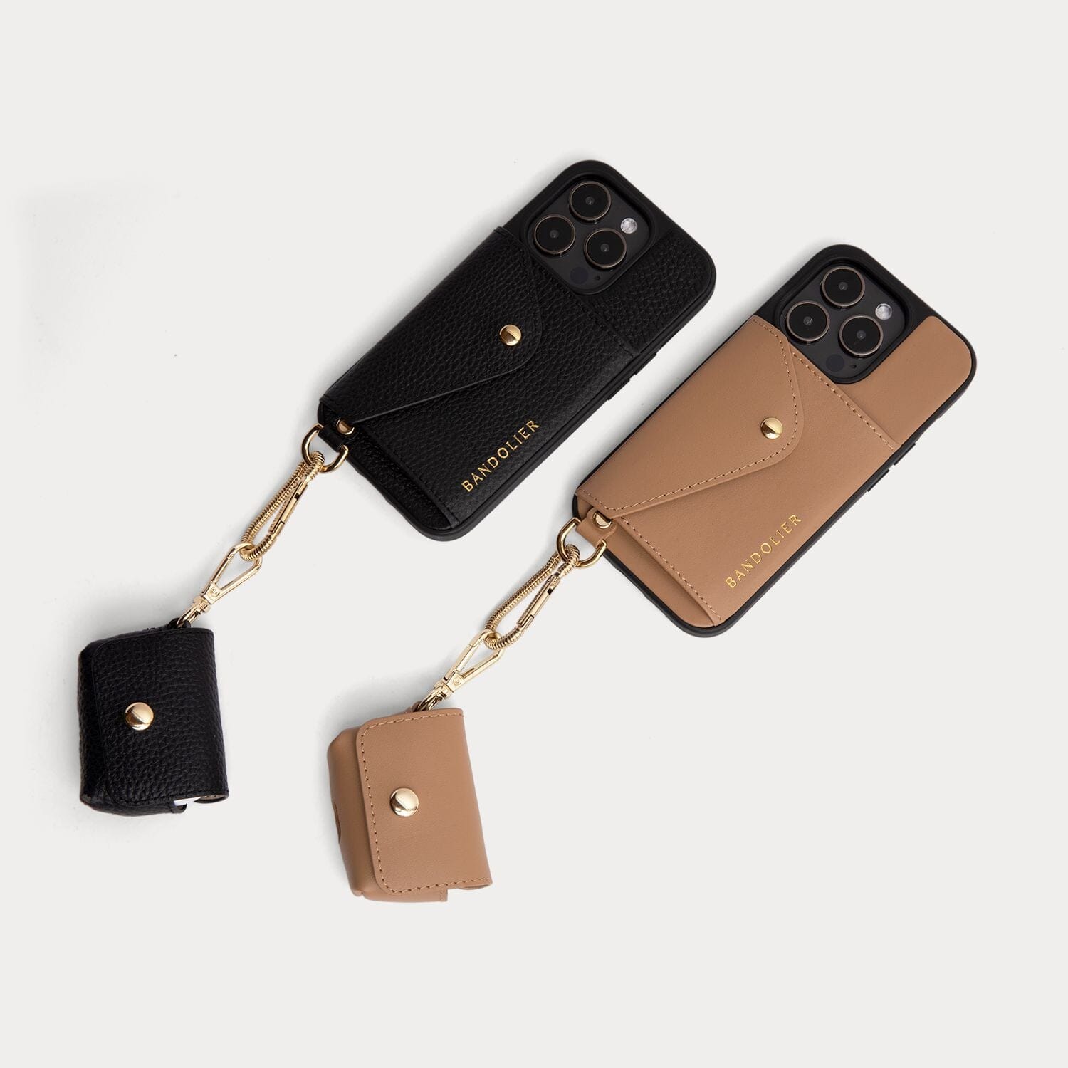 Ryder Carabiner - Tan/Gold