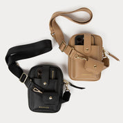 Dillon Bag - Tan/Gold